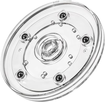 Transparante Draaischijf van 10 cm voor Keuken en Opbergruimte - Ideaal voor Taarten, Specerijen en Organisatie