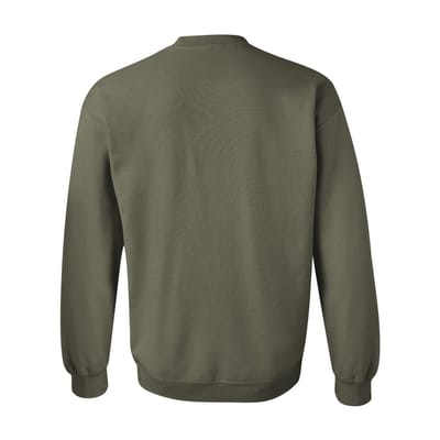 Gildan Zware Blend Unisex Adult Crewneck Sweatshirt voor volwassenen (Veiligheid Groen)