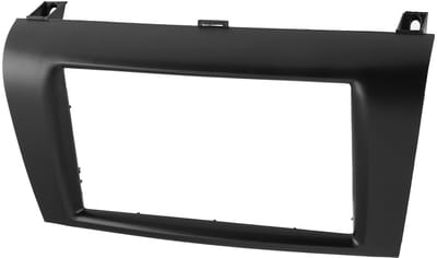 Dailygoods- Radio Fascia 2 Din - Auto Stereo Frame - Geschikt voor 3/Axela 2004-2009 - ABS Materiaal - Inclusief Beugels/Schroeven - Originele Fabriekspecificaties - Autoradio