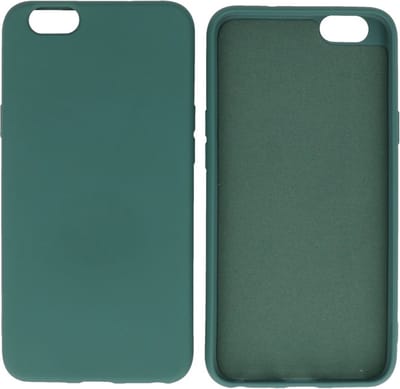 Hoesje Geschikt voor de Oppo A59 4G - Fashion Backcover Hoesje - Colorful Telefoonhoesje - Donker Groen