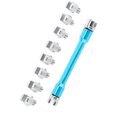 Motorfiets Spaaksleutel CNC Sleutelset 5.0?6.8 Lengte 93mm3.7in voor de meeste motorfietsenGoud white