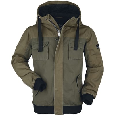 Black Premium by EMP Winterjas - Winterjacke in oliv mit Taschen - XL tot 3XL - voor Mannen - olijf