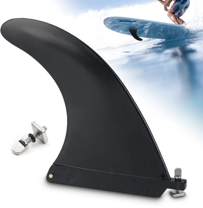 Dailygoods- SUP-vin Universeel - Verwijderbaar - Afneembaar - Vervangbare schroeven - Nylon/Roestvrij staal - Geschikt voor paddleboard met boxfin-systeem - Paddleboardvin