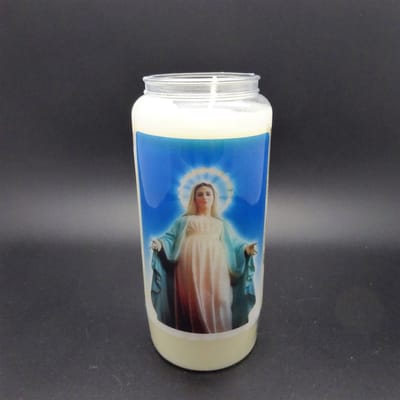 Noveenkaars Heilige Vrouw 007 - 6 dagen brander (5 stuks)