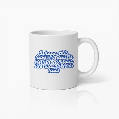 Grappige Vaderdag Mok 330ml – “Ik Hoop dat Deze Vaderdag Zo Leuk Is als Je Leven Voor de Kinderen” – Perfect Humoristisch Cadeau voor Vaders