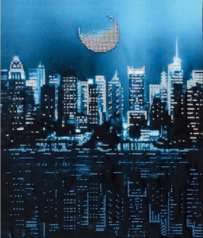 BORDUURPAKKET met kralen/parels - Big City Light - Grote stadslichten - VDV