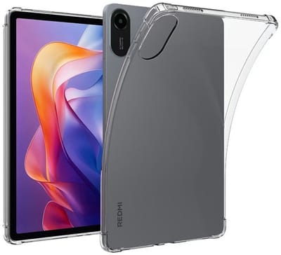 Coverup Tablethoes geschikt voor Xiaomi Redmi Pad 2 Hoesje - Transparant TPU Back Cover - Transparant