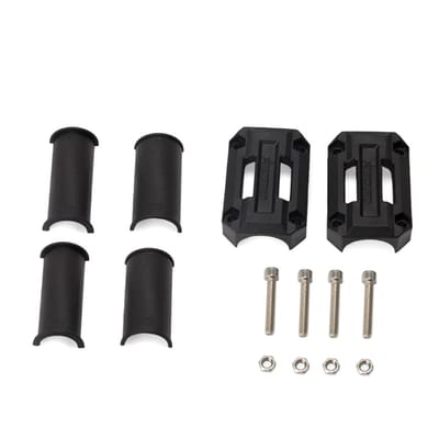 Protection Moteur Moto Pare-chocs Bloc Décoratif Modifié 25mm 28mm Barre de Choc 2 Pièces pour BMW R1200GS LC adv black