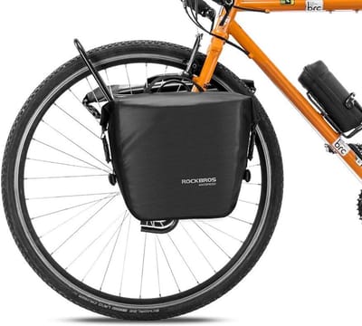 Waterdichte Fietstas 12-16L Voor en Achter met Schouderriem - Fietsbagage Tas