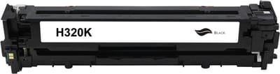 HP CE320A - Toner Zwart - 2000 pagina's - Huismerk Compatible - Geschikt voor HP LaserJet Pro CM1415fn HP LaserJet Pro CM1415FNW MFP HP LaserJet Pro CP1525n HP LaserJet Pro CP1525nw - CE320A H320K alternatief - HP toner