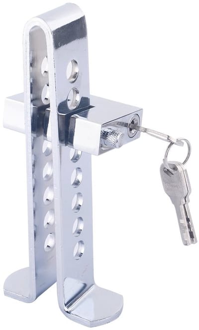 Dailygoods- Pedal Lock Schokbestendig - Antidiefstal Beugel - Stalen Koppeling - Veilig Gebruik - Verstevigd Ontwerp - Verbeterde Vergrendeling - Auto Beveiliging