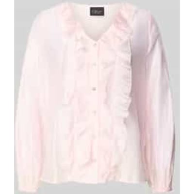 s.Oliver  Blouses Pink Größe: 46 | Longsleeves Outlet | Damen | Rosa