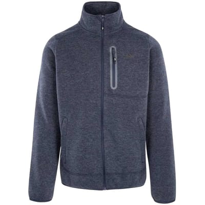 Trespass Heren Farham Fleece Jas (Marine)