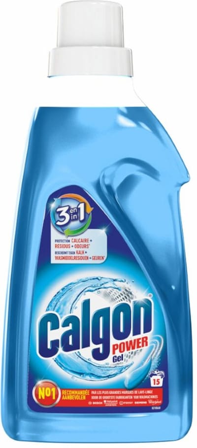 Calgon 3 in 1 Power Gel Wasmachine Reiniger en Anti kalk - 750 ml