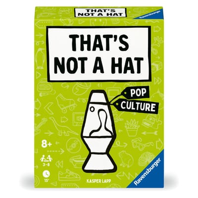 Ravensburger – That’s Not a Hat - Pop Culture | Bluffend Geheugenspel met Iconische Voorwerpen