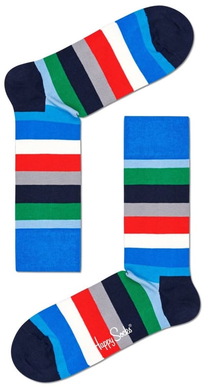 Happy Socks STR01-6400 Stripe Sock - Maat 36-40