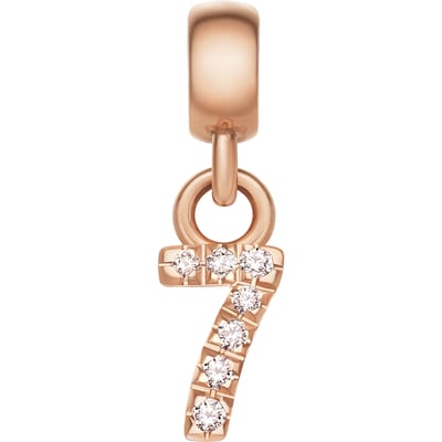 Daniel Wellington DW Charm Number 7 Rose Gold