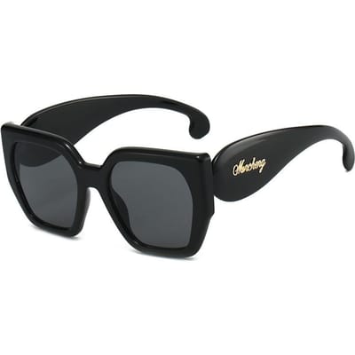 Nouveaux Lunettes de Soleil Carrées Dégradé Léopard Rétro pour Femmes Y2K Personnalisées Design de Monture Polyvalent Tendance Lunettes Décontractées pour Hommes UV400 as  picture