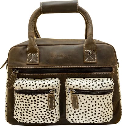 Handtas - Cheetah- Bruin - Crossbody Dames Tas – Cowboybag - Westernbag