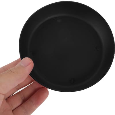 Dailygoods- Onderzetters 24 stuks - Ronde Onderzetters - Plantenonderzetters - Watervanger voor Binnen/Buiten - Kunststof - 11 cm - Plantenbak