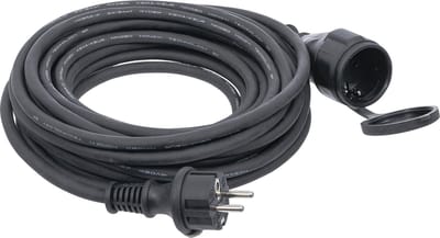 BGS Verlengkabel 10 meter, 3 x 1,5 mm², IP 44