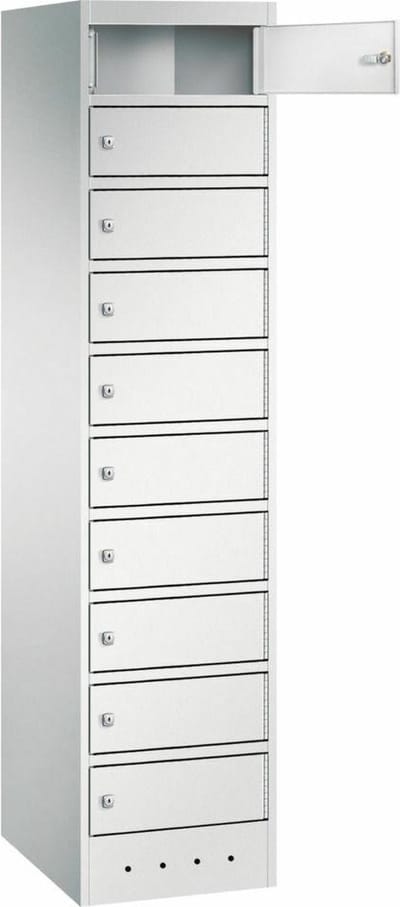 10-vaks Laptoplockerkast Orgami LFS 10 met stroomvoorziening