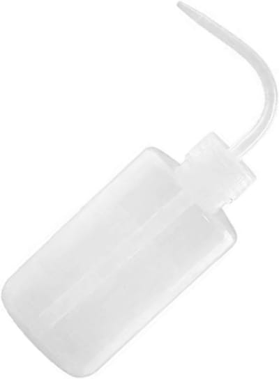 Transparante Gieter van 250ML met Gebogen Tuit – Ideaal voor Planten, Reizen en Keukenaccessoires