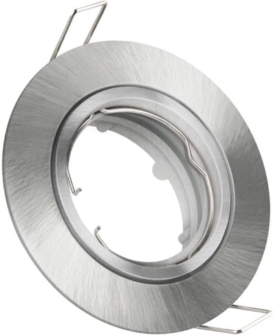 Inbouwspot GU10 – Vernikkeld – Rond Armatuur – 65 mm