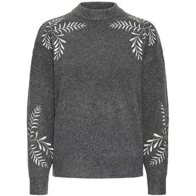 b.young - BYMAGGE EMB JUMPER - Dames - Truien