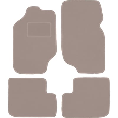Beige veloursmatten voor: Rover 200 hatchback (2000-2005)