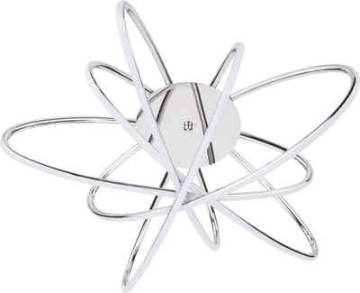 LED Plafondlamp - Plafondverlichting - Glama - 100W - Natuurlijk Wit 4000K - Mat Chroom - Aluminium