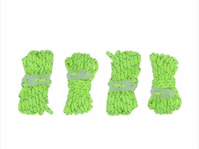 ProPlus Scheerlijnen - fluorescerend - 4x stuks - glow in the dark - 4 meter