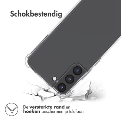 imoshion Hoesje - Geschikt voor Samsung Galaxy S22 - Shockproof Case - Transparant