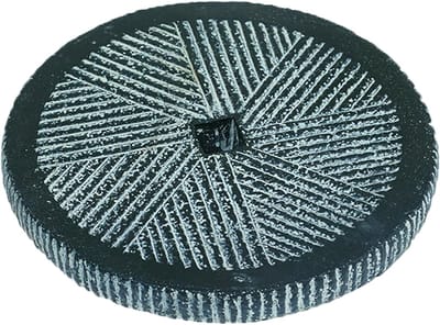 Tuin Stapsteen - Decoratieve Steen - Pad Aanleggen - Antislip Oppervlak - 46cm Diameter - Grafiet