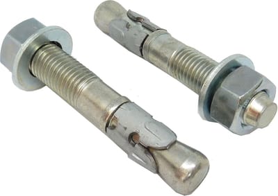 Spit Fix II Doorsteekanker M8 x 55 mm - Keilbout voor Beton - Verzinkt - 100 stuks