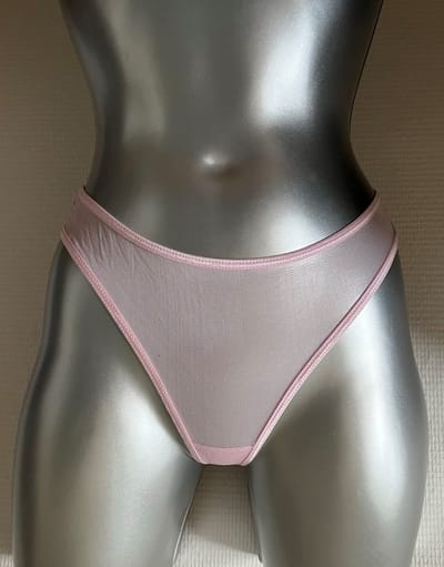 Pretty Polly Slip - String - Katoen Kruisje - Doorzichtig - Small - Licht Roze - Sheer Pink