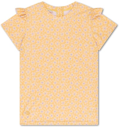 Swim Essentials Zwemshirt Met Korte Mouwen - Geel - Florish - 62/68