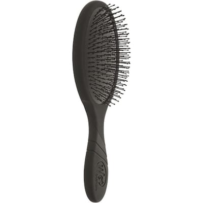 WetBrush PRO Detangler Borstel – Black – Professionele Ontwarrende Zwarte Haarborstel – Ultra Zachte IntelliFlex® Borstelharen – Voor Nat En Droog Haar – Vermindert Haarbreuk – Comfortgrip Handvat – Voor Elk Haartype – Ontwarring Zonder Beschadiging