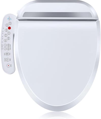 Elektronische Bidet Toiletbril - Slimme Zitting - Persoonlijke Hygiëne - Met Luchtdroger - Langwerpig Model - Wit