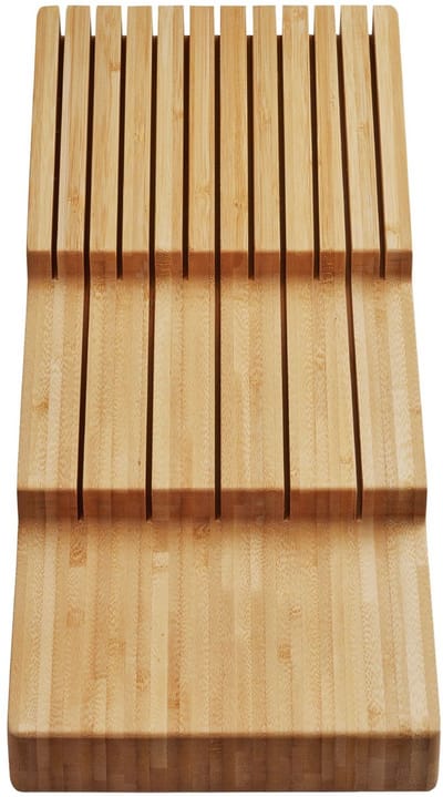 Bamboe messeninzet voor ORGA-BOX® bestekinzetten vanaf 600 mm kastbreedte Messenblok