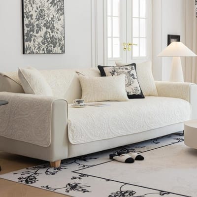 Nordic Gewassen Katoen Bankkussen Modern Zitkussen B&B Antislip Jacquard Bankhoes Vierseizoenen Universele Hoesdoek 70*70cm