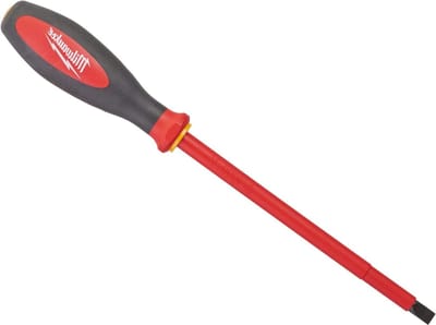 VDE sleufschroevendraaier 80x175mm rood - professioneel gereedschap