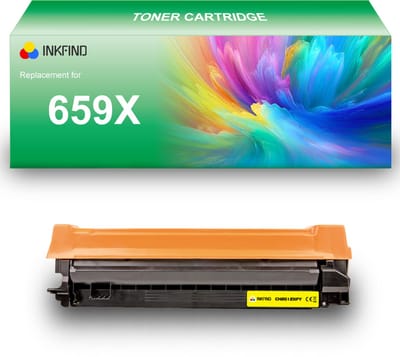 INKFIND 659X (W2012X) Geel tonercartridge compatibel met HP 659X (W2012X) Geel toner cartridge - 1-pack Geel