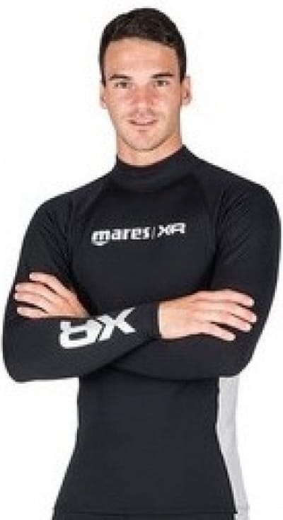 Mares Xr Rash Guard Met Lange Mouwen Zwart S Man