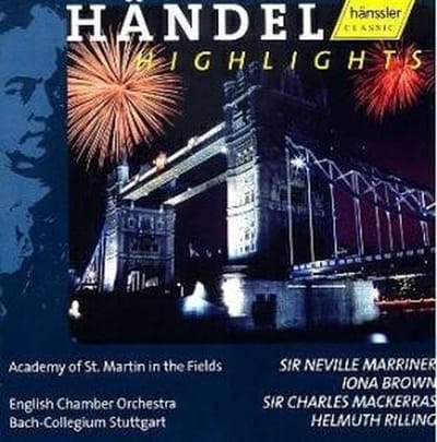Academy Of St. Martin In The Fields, English Chamber Orchestra, Bach-Collegium Stuttgart - Händel: Highlights (2 CD)