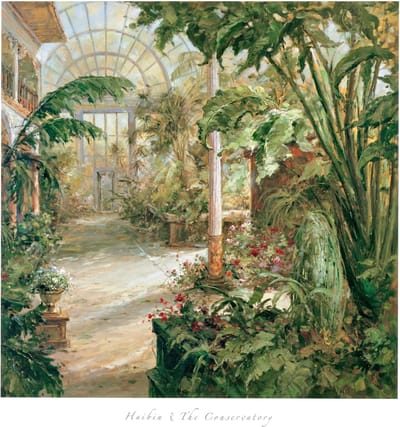 Kunstdruk Haibin - The Conservatory 81x86cm