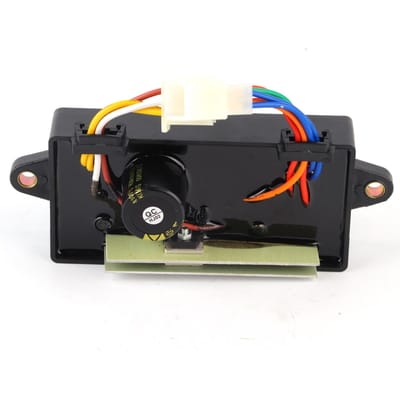Régulateur de Tension de Générateur Essence Diesel Soudage Électrique Stabilisateur 2 Utilisations 5-6.5KW black
