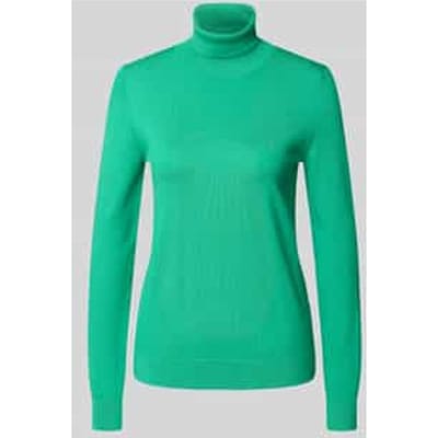 Slim fit coltrui van viscosemix in tricotlook