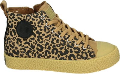 Palladium - ACE RUGGED NBK LEO Z - Hoge sneakersVeterlaarzenDames veterschoenenDames sneakersHalf-hoge schoenen - Kleur: Bruin - Maat: 37