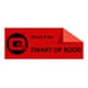 Brother TZe-451 tape zwart op rood 24mm x 8m (huismerk)